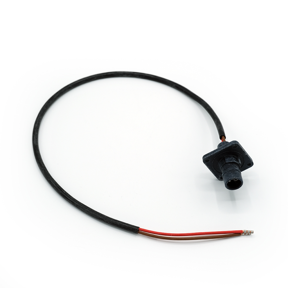 Einbauflansch mit Kabel 2polig ASK2 KRW2